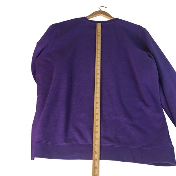 LSU Tigers Pullover Crewneck Sweatshirt Captivating Apparel Women 2XL - Picture 3 of 8